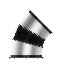 Вставка мягкая (гибкая) круглая фланцевая EPDM 900 мм Ру 16