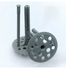 Дюбель со стальным гвоздем , с термоголовой 10 мм 220 мм Для теплоизоляции