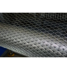 Сетка антивандальная ЦПВС оцинкованная 25х10 мм 0.5 мм 1х10