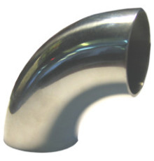 Отвод оцинкованный 133 мм 90° ГОСТ 17375-2001
