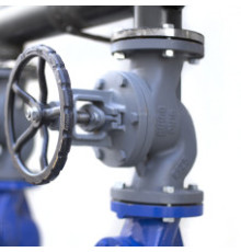 Задвижка клиновая стальная 1 1/2 мм PN 16