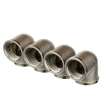 Колено оцинкованное