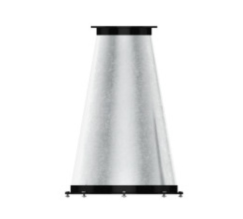 Переход воздуховода 250 мм 125 мм