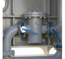 Грязевик фланцевый 219 мм