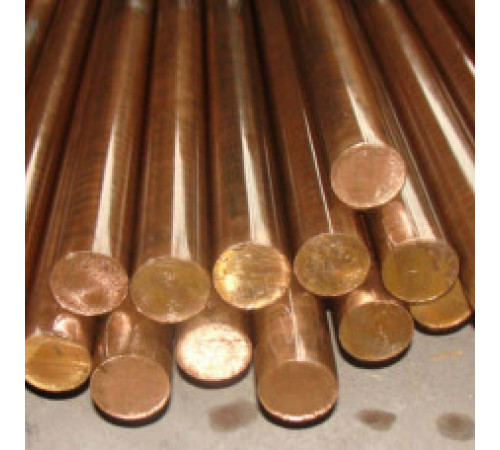 Круг-пруток бронзовый 55 мм 0.8 м БрОЦС 5-5-5