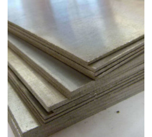 Лист алюминиевый рифленый 1.5 мм раскрой 0.3х0.4 м