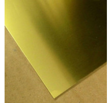 Лист латунный 0.5 мм ЛС59-1 ГОСТ 2208-07