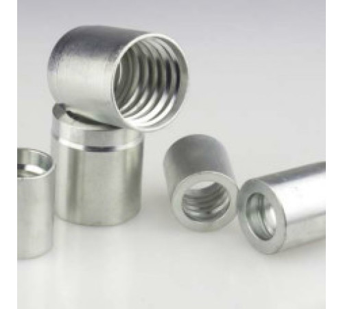 Муфта стальная резьбовая 1х1 мм