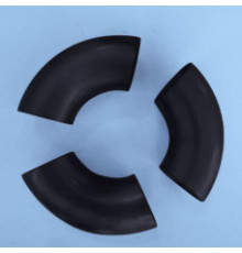 Отвод полиэтиленовый электросварной приварной 160 мм 15°, 15°, 30°, 22°, 44°, 45°, 45°, 60°, 45°, 90°, 47