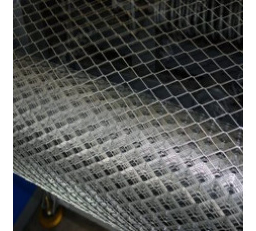 Сетка антивандальная ЦПВС алюминиевая 4х4х1.5 мм перемычка 2.2 мм