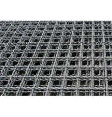 Сетка рифленая ЧР стальная 1.6x1.6x0.9 мм ГОСТ 3306-88