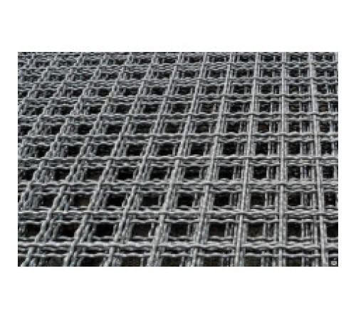 Сетка рифленая ЧР стальная 3x3x1.2 мм ГОСТ 3306-88