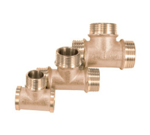 Тройник бронзовый 1''