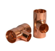 Тройник медный приварной 11/8''