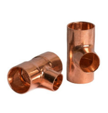 Тройник медный приварной 11/8''