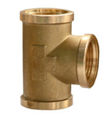 Тройник латунный 15х15 мм