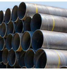 Труба стальная электросварная 1020x10 мм, спиралешовная, ГОСТ 8696-74