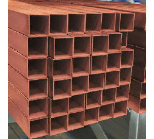 Труба медная профильная прямоугольная 15x10x2 мм М3М бухта