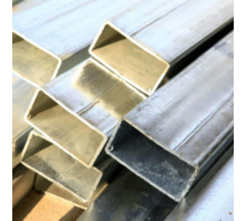 Труба профильная нержавеющая прямоугольная 100x50x2 мм 08Х18Н10