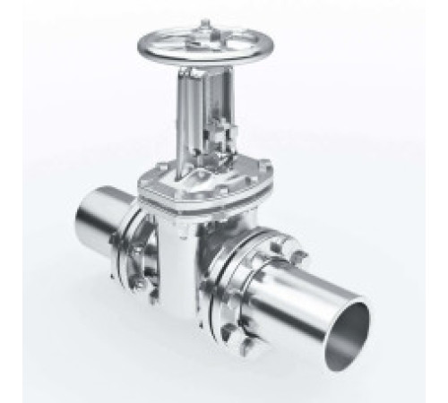 Вентиль нержавеющий запорный 15нж65бк 100 мм Ру 16