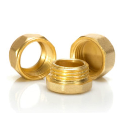 Заглушка латунная 25 мм резьбовая