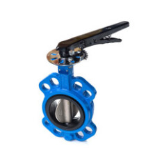 Затвор чугунный дисковый 100 мм Pn 16